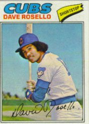 1977 Topps Baseball Cards      092      Dave Rosello